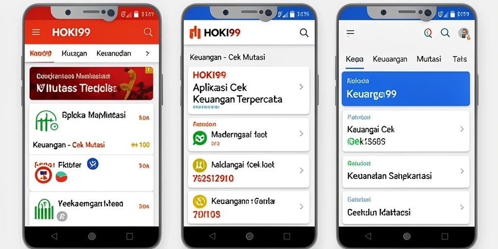 Tampilan antarmuka HOKI99 untuk cek mutasi yang intuitif.
